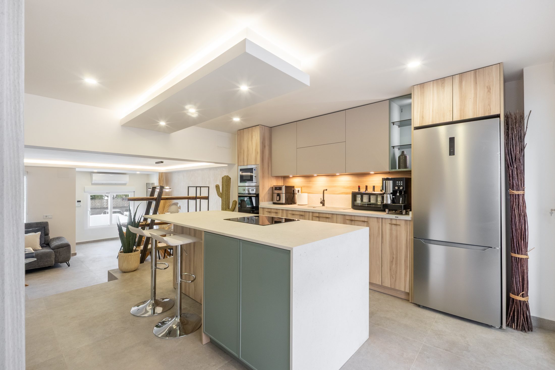 Cocina de autor con isla